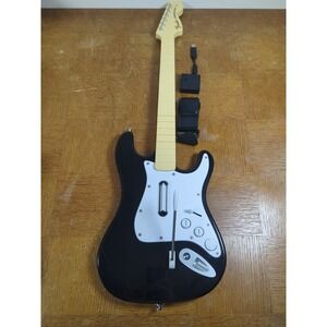 PS3 Rock Band Guitar Fender Stratocaster Complete With Dongle Fully TESTED